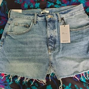 Forever 21 denim skirt